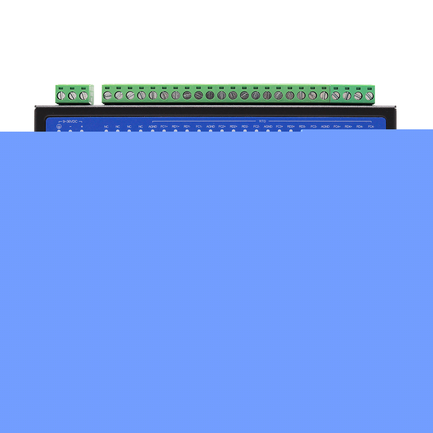 RS-485/232/以太網 隔離4通道模擬量TC/RTD I/O采集器