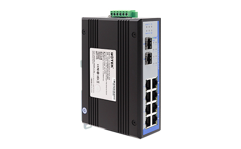 工業級以太網供電交換機_ UT-6410GCM POE 10口全千兆網管型以太網交換機