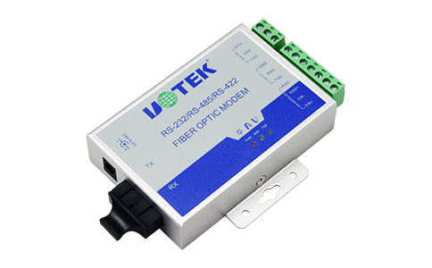 UT-277A串口RS232/485/422轉(zhuǎn)光纖轉(zhuǎn)換器