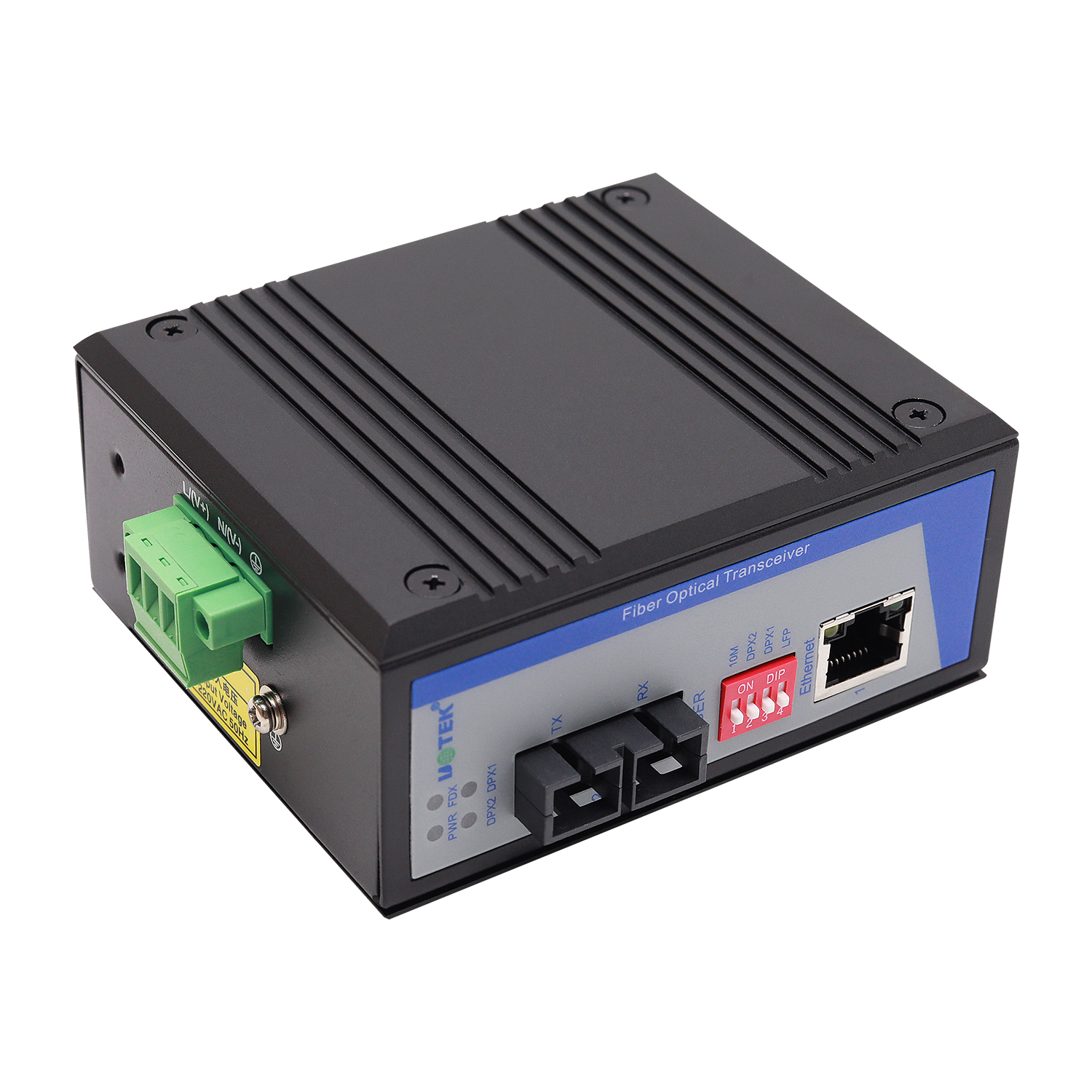 1口百兆網(wǎng)絡(luò)光纖收發(fā)器