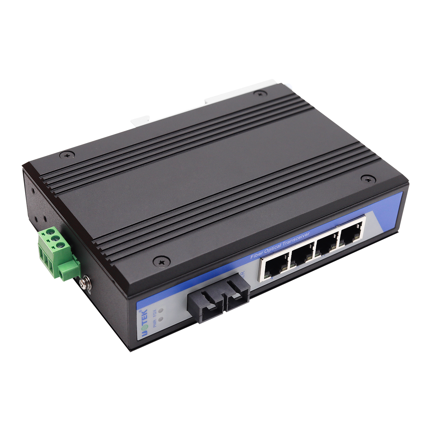 4口百兆網絡光纖收發(fā)器