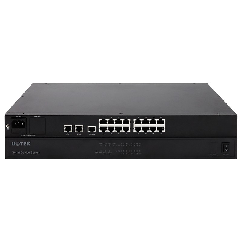 16口RS-232/485/422串口服務(wù)器