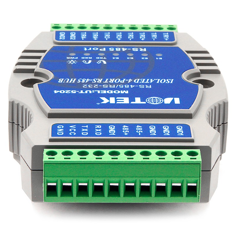 RS-2325轉RS-485導軌式集線器