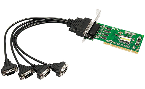 工業(yè)級串口通信轉換卡_UT-764 PCI轉4口RS-232高速多串口卡